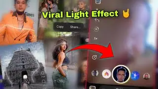 Viral Light Effect instagram filter | Copy Share Filter trend Instagram | Copy Share trending reels