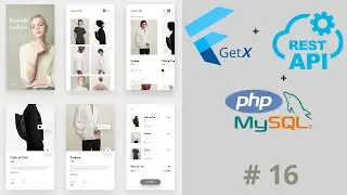 Flutter GetX SignUp Api | MySQL PHP Validate Email Tutorial | Online Cloth Shopping App Course 2023