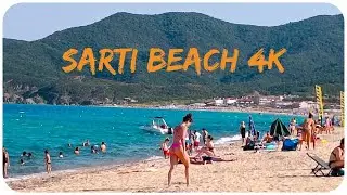 Sarti Beach 4K - Chalkidiki, Greece