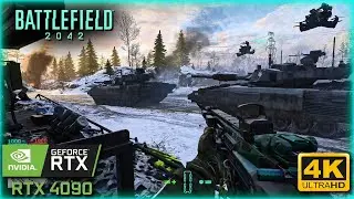 🔵Dominando Los Tejados... Para Nada 💀 | Battlefield 2042 | RTX 4090 | 13900K | 4K | ULTRA