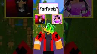 Help Herobrine Choose His Favorite | Minecraft VS Roblox #minecraftshorts #herobrine