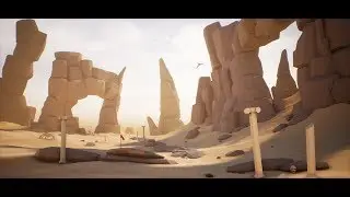 LowPoly  Desert - Unreal Engine 4