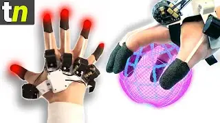 NEW Affordable Haptic Gloves Allow you to FEEL VR