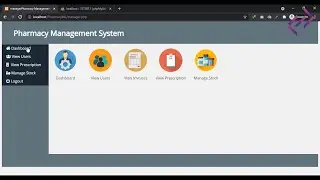 Pharmacy Management System in PHP MySQL with Source Code - CodeAstro