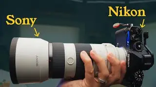 Sony Lens on a Nikon Body!? With Auto Focus? (Megadap ETZ21 Adaptor)