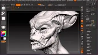 ZBrush tutorial: Weta Creature modelling, part 1