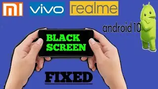 BLACK SCREEN ON ANDROID 10 PHONE FIXED | CALL OF DUTY MOBILE