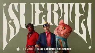 Filmada con iPhone 15 Pro | ¡Suerte! | Apple