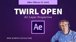 Adobe After Effects: How To Expand All Layer Properties (Keyboard Shortcut)