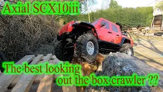 Axial SCX10iii, the best looking crawler out of the box?