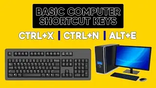 Basic Computer Shortcut Keys A to Z | Computer Keyboard Shortcuts keys