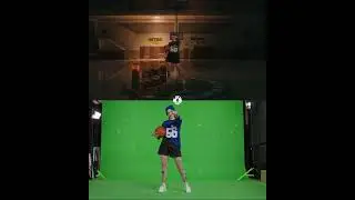 Green Screen Before And After 3D VFX #greenscreen #3d #unrealengine #beforeandafter