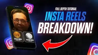 How to edit Viral Instagram Reel in 30mins! - Full Depth Tutorial Part 2