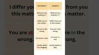 Common English Mistakes | English Grammar Mistakes