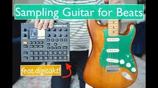 Digitakt & Guitar: Sampling Chords for lofi beats