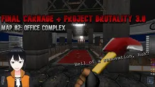 Doom 2 | Final Carnage + Project Brutality 3.0, map 02: Office Complex