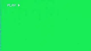 VHS overlay GreenScreen