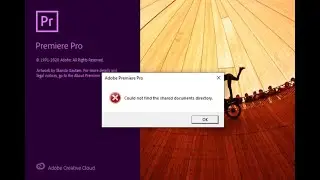 Premiere Pro Error