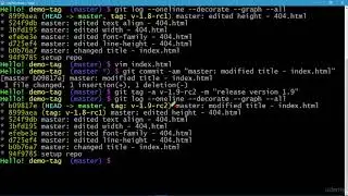 092 Git Tagging Lightweight and Annotated Lab