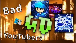 Bad Geometry Dash YouTube Channels - Alias, XcreatorGoal, & Flaaroni