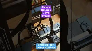 The Elegoo Neptune 3 Pro is my pick for best 3D printer for the new 3D printer. Ask me Anything!