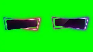 trending neon effect green screen templet for free | neon effect free copiright free | Naeen teach