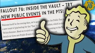 3 NEW EVENTS!! | Fallout 76 PTS Update!