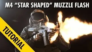 Create M4 Star Shaped Muzzle Flash in Adobe After Effects