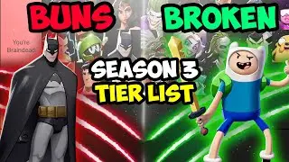 MultiVersus Season 3 OFFICIAL Character Tier List!