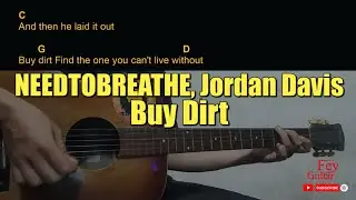 NEEDTOBREATHE, Jordan Davis - Buy Dirt Guitar Chords cover