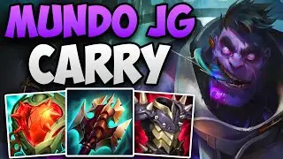 CHALLENGER CARRIES WITH JUNGLE MUNDO | CHALLENGER DR MUNDO JUNGLE GAMEPLAY | Patch 14.13 S14