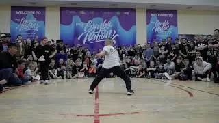 Malysh Nik vs Bboy - BABY PRO 1x1 - 1/4  - COMBONATION X #bboy #bgirl #breakdance