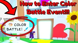 How to Enter COLOR BATTLE EVENT in Pet Simulator 99