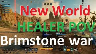 HUGE PvP War for Brimstone - Toxic Majesty Defends Territory New World Aeternum Fresh Wipe Server