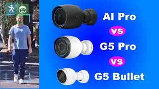 Unifi G5 Bullet vs G5 Pro vs AI Pro - UBIQUITI CAMERA COMPARISON