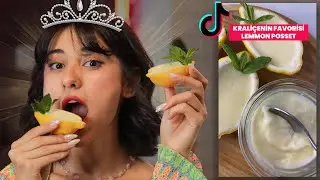 SADECE İKİ MALZEME İLE YAPABİLECEĞİNİZ TİKTOK TARİFLERİ ✨| TİKTOK LİMON TATLISI YAPTIM 🍋