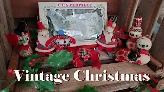 Vintage Christmas Decorations 🎄 2021 Holiday Thrift Haul