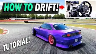 Assetto Corsa How to Drift Tutorial (PART 1) | Throttle & Steering TIPS