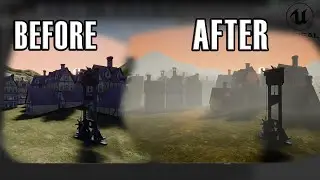 UE4 RPG tutorial for beginners MAKE YOUR GAME LOOK BETTER with unreal post processing