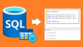 How to Preview or Rollback Your Database Changes Using Transactions on SQL Server!
