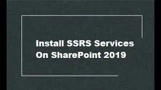 How to Install SSRS Reporting Services on SharePoint 2019 Step by Step Urdu / Hindi