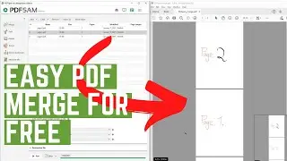 How To Combine PDF Files Into One for FREE | Two ways: Online or Free Open Source Desktop Tool