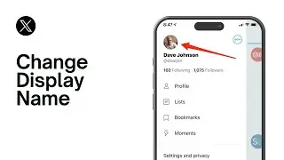 How To Change Twitter (X) Display Name | Fix Can't Change Twitter Display Name