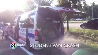 STUDENT VAN CRASH | Ch3Thailand