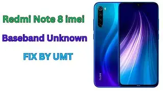 Redmi Note 8 baseband unknown fix। Xiaomi redmi note 8 imei repair।  Redmi note 8 imei null.