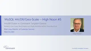 MySQL HA/DR/Geo-Scale - High Noon #5: Oracle’s InnoDB Cluster