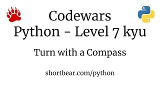 Codewars - Python - Turn with a Compass