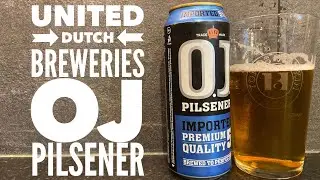 OJ Pilsener (Orangeboom Pilsner) Imported Premium Quality Lager | United Dutch Breweries