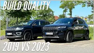 2023 Jeep Compass VS 2019 Jeep Compass - Build Quality Test