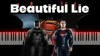 Batman v Superman - Beautiful Lie (Piano Cover)